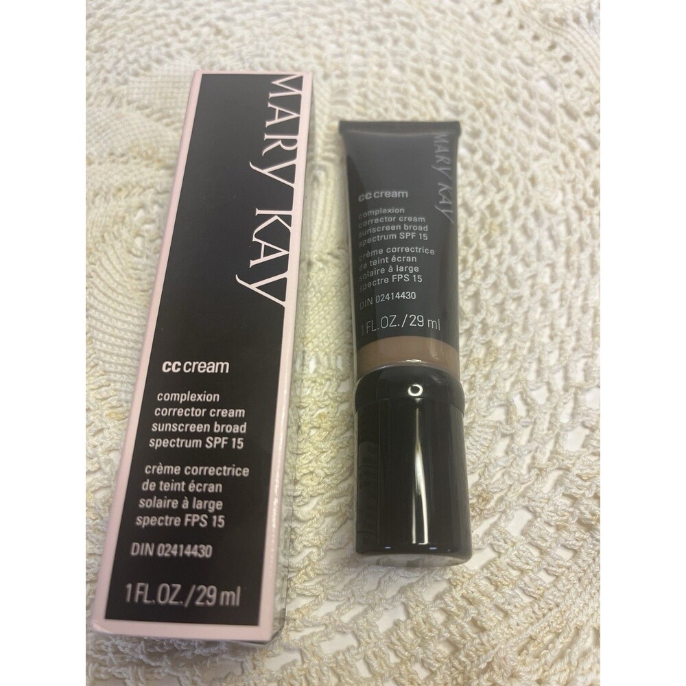 Mary Kay CC Complexion Corrector Sunscreen Broad SPF 15 Very Deep New Box 086620